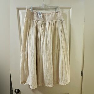 Torrid Cream A-Line Skirt